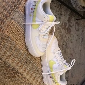 Nike Air Force 1 with charms